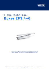 Boxer EFS 4-6 Fiche technique FR