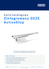 Zintegrowany GEZE ActiveStop Karta katalogowa PL