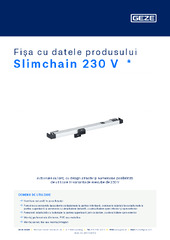 Slimchain 230 V  * Fișa cu datele produsului RO