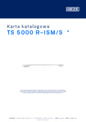 TS 5000 R-ISM/S  * Karta katalogowa PL