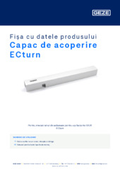 Capac de acoperire ECturn Fișa cu datele produsului RO