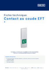 Contact au coude EFT  * Fiche technique FR