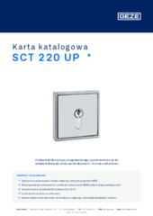 SCT 220 UP  * Karta katalogowa PL