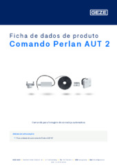 Comando Perlan AUT 2 Ficha de dados de produto PT