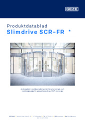 Slimdrive SCR-FR  * Produktdatablad SV