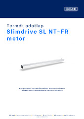 Slimdrive SL NT-FR motor Termék adatlap HU