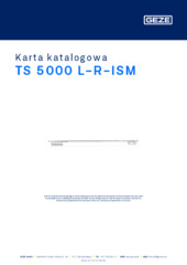 TS 5000 L-R-ISM Karta katalogowa PL