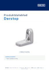 Dørstop Produktdatablad DA