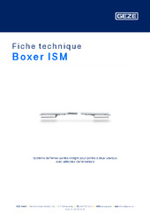 Boxer ISM Fiche technique FR