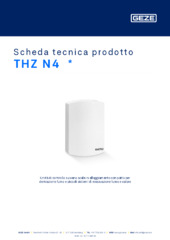 THZ N4  * Scheda tecnica prodotto IT