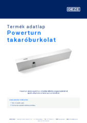 Powerturn takaróburkolat Termék adatlap HU