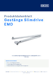 Gestänge Slimdrive EMD Produktdatenblatt DE
