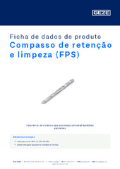 Compasso de retenção e limpeza (FPS) Ficha de dados de produto PT