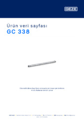 GC 338 Ürün veri sayfası TR