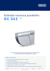 GC 342  * Scheda tecnica prodotto IT