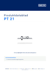 PT 21 Produktdatablad SV