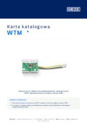 WTM  * Karta katalogowa PL