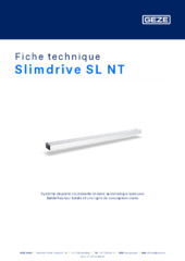 Slimdrive SL NT Fiche technique FR