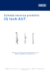 IQ lock AUT Scheda tecnica prodotto IT