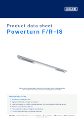 Powerturn F/R-IS Product data sheet EN