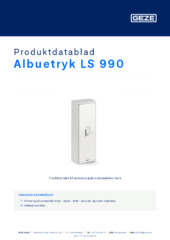 Albuetryk LS 990 Produktdatablad DA