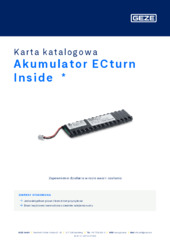 Akumulator ECturn Inside  * Karta katalogowa PL