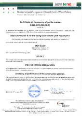 Certificate EN (56875)