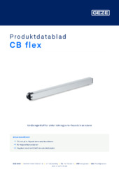 CB flex Produktdatablad NB