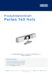 Perlan 140 Holz Produktdatenblatt DE