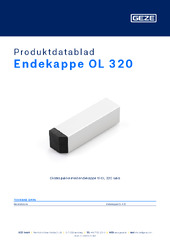 Endekappe OL 320 Produktdatablad DA