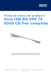 Guía ISM BG VPK TS 5000 CB flex completa Ficha de datos del producto ES