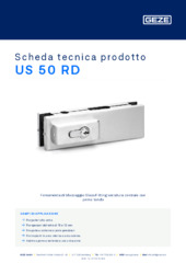 US 50 RD Scheda tecnica prodotto IT