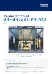 Slimdrive SL-FR-RC2  * Produktdatablad DA
