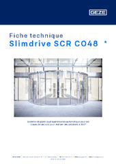 Slimdrive SCR CO48  * Fiche technique FR