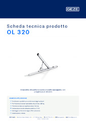 OL 320 Scheda tecnica prodotto IT