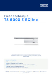 TS 5000 E ECline Fiche technique FR