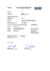 Declaration of conformity DE EN FR (740451)