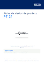 PT 21 Ficha de dados de produto PT