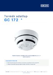 GC 172  * Termék adatlap HU