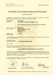 Certificat FR (758646)