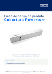 Cobertura Powerturn Ficha de dados de produto PT