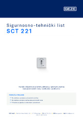 SCT 221 Sigurnosno-tehnički list HR
