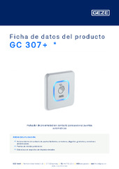 GC 307+  * Ficha de datos del producto ES