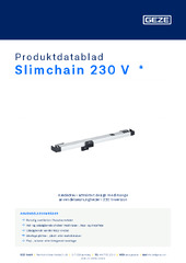 Slimchain 230 V  * Produktdatablad DA