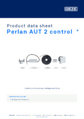 Perlan AUT 2 control  * Product data sheet EN