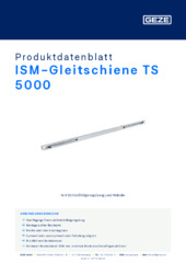 ISM-Gleitschiene TS 5000 Produktdatenblatt DE