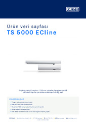 TS 5000 ECline Ürün veri sayfası TR