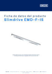 Slimdrive EMD-F-IS Ficha de datos del producto ES