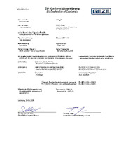 Declaration of conformity FR DE EN (54671)