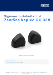 Završne kapice GC 338 Sigurnosno-tehnički list HR